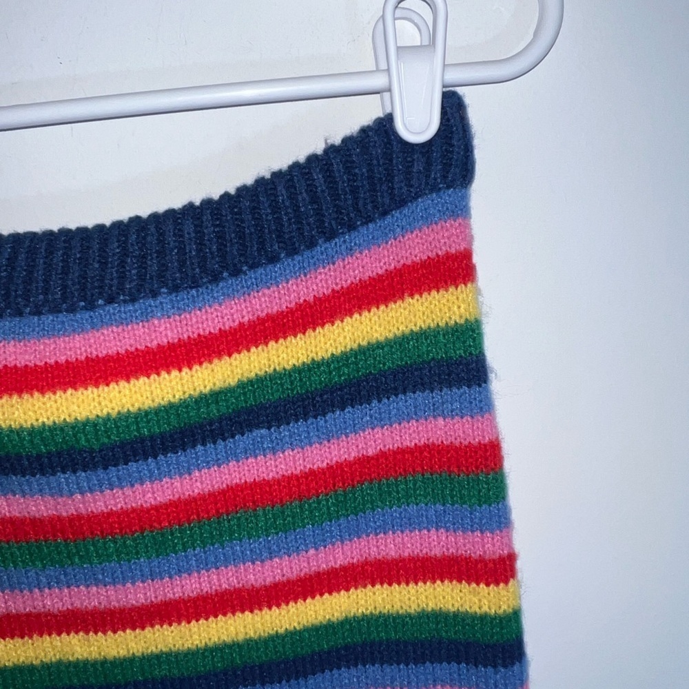 OVER KLESHAS Colorful Striped Knit Maxi Skirt - Picture 4 of 10